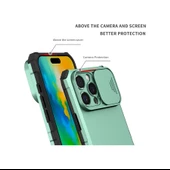 Cbtx iPhone 16 Pro Max Uyumlu Stereoskopik Tutucu Kayar Eksantrik Korumalı Telefon Kılıfı - 5