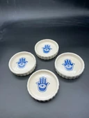 Handmade Fatima 4lü Sosluk Çerezlik - 1