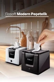 Flora Modern Peçetelik, Dekoratif Peçete Dispenseri ve Düzenleyicisi F290 - 10