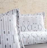 DOQU MULTİ SELECTİON NEVRESİM TAKIMI YATAK ÖRTÜSÜ ÇİFT KİŞİLİK KOYU GRİ - 3