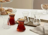 English Home Düz Cam 6'lı Çay Bardağı 125 Ml - 1