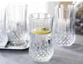English Home Rich Cam 4'lü Meşrubat Bardağı 350 ml Şeffaf - 1