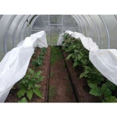 2,4x10 METRE 30gr AGRİL ISI DON ÖRTÜSÜ, ZİRAİ DON KIRAĞI ÖRTÜ KARPUZ ÇİLEK ÖRTÜSÜ, SERA TOPRAK ÖRTÜSÜ ELYAF - 3