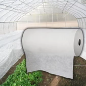 2,4x10 METRE 30gr AGRİL ISI DON ÖRTÜSÜ, ZİRAİ DON KIRAĞI ÖRTÜ KARPUZ ÇİLEK ÖRTÜSÜ, SERA TOPRAK ÖRTÜSÜ ELYAF - 1