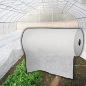 1,6x10 METRE 30 GRAM AGRİL ISI DON ÖRTÜSÜ, ZİRAİ DON KIRAĞI ÖRTÜ KARPUZ ÇİLEK BİTKİ KORUMA ÖRTÜSÜ, SERA ÖRTÜSÜ ELYAF thumbnail 1