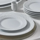 GÜRAL PORSELEN Alfa 24 Parça 6 Kişilik Yemek Takımı - 4