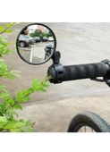Sarissa Geniş Açılı Gidon Bağlantılı Ayna 360 Derece Dönen Vidalı Bisiklet Scooter Dikiz Aynası - 1