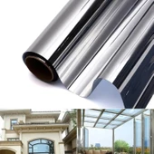 Cam Filmi Aynalı Gümüş Silver 50 Cm X 6 Metre Ev ve Ofis Camları Uyumlu STD-CF-SLV - 6