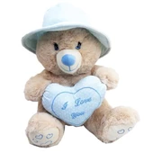 Peluş Şapkalı Ayı 43 CM - 2