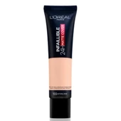 Loreal Paris Infaillible 24H Matte Cover Kapatıcı Fondöten-155 Natural Rose 30ml - 1