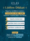 Lelas Prime KİŞİYE ÖZEL İSİMLİ & HEDİYE KUTULU YAZI YAZILAN KADIN ERKEK PARFÜMÜ thumbnail 5