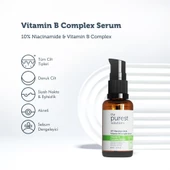 The Purest Solutions Vita-b Complex Niacinamide 10% Serum Bariyer Güçlenmeye Yardımcı - 3