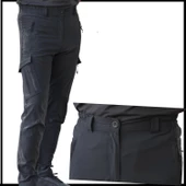 Uyguna-Yakala Siyah Erkek Pantolon-NT.561 - 2