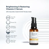 The Purest Solutions Aydınlatıcı Renk Tonu Eşitleyici & C Vitamini Serumu 30ml - 3