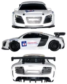 Ctoys Scaled Rc Model 27 Mhz Full Fonksiyonlu Uzaktan Kumandalı Audi Beyaz Araba QX3688 5 - 2