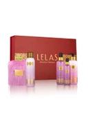 Lelas Pinky Parfüm Seti 5'li – Çiçeksi Meyveli Hediye Kutulu Kadın Bakım Seti – 1355 thumbnail 1