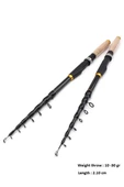 Olta Kamışı Teleskobik Spin Olta Kamışı 2.10 cm 10-30 Gr. Atarlı Lrf Kamışı 1Adet thumbnail 1