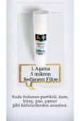 Conax Su Arıtma Cihazı Açık Kasa Filtre Takımı 5 Li Set, Nfs Onaylı , Benc Membranlı - 2
