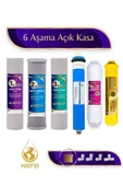 Nefa Açık Kasa Su Arıtma ve İhlas Aura Cebilion -Compact Model- Uyumlu Extra Mineral 6'Lı Filtre Seti thumbnail 1