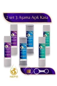 Nefa Açık Kasa Su Arıtma ve İhlas Aura -Compact Model- Uyumlu 2 x 3'LÜ Ön Filtre Seti-Anahtar Hediye thumbnail 1