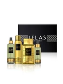 Lelas 1583 Golden Edp 85 ML 4'lü Unisex Özel Set Parfüm - 2
