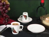 Porland Ruby Bear 2 Kişilik Kahve Takımı 80cc 04RAL003374 thumbnail 1