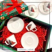 Porland Ruby Bear 2 Kişilik Kahve Takımı 80cc 04RAL003374 thumbnail 6