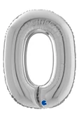 O Harf Grabo Gümüş Folyo Balon 66 cm - 3