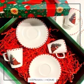 Porland Ruby Bear 2 Kişilik Kahve Takımı 80cc 04RAL003374 thumbnail 4