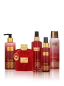 Lelas Bayrak Parfüm Seti 5'li – Çiçeksi Meyveli Hediye Kutulu Unisex Bakım Seti –1352 - 1