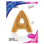 A Harf Grabo Altın Folyo Balon 102 cm thumbnail 2