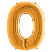 O Harf Grabo Altın Folyo Balon 102 cm thumbnail 1