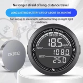 Sarissa Kablolu Büyük Ekran Dijital Kilometre Sayacı Su Geçirmez Bisiklet Bilgisayarı - 12