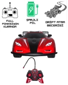 Ctoys Competition King 27 Mhz Full Fonksiyonlu Uzaktan Kumandalı Yarış Arabası YQ071 7A thumbnail 3