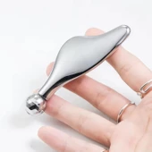 Metal Yüz Masaj Aleti Face Guasha 3D Roller Graston Aparatı Model 2 - 1