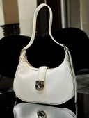 Levidor Özel Renk El Ve Kol Çantası Olarak Tasarlanmış Suni Deri Bayan Omuz Çantası LEVDR.7363930212KRM thumbnail 3