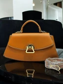 Levidor Özel Renk El Ve Kol Çantası Olarak Tasarlanmış Suni Deri Bayan Omuz Çantası LEVDR.7363930202TB thumbnail 1