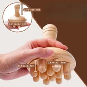 Madero Terapi & Selülit Ahşap Masaj Tokmak Aparatı Model 2 - 2