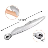 Metal Cilt Sıkılaştırıcı Face 3D Roller Kelebek Gua Sha Yüz Masaj Graston Aparatı - 2