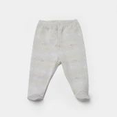 Bibaby Biorganic Penguin Club 5 Parça Hastane Çıkış Seti 62351 Ekru Gri - 5