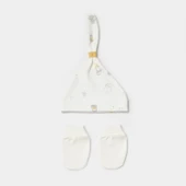 Bibaby Biorganic Penguin Club 5 Parça Hastane Çıkış Seti 62351 Ekru Gri - 6