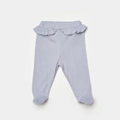 Bibaby Biorganic Love Floral 3 Parça Zıbın Seti 73346 Ekru Lila - 6