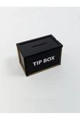 Ahşap Siyah Tip Box Kumbara Ve Bahşiş Kutusu Tipbox - 2