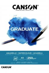 Canson Sulu Boya Bloğu Graduate 20 Syf A5 250 GR - 1