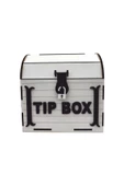 Dekoratif Ahşap Tip Box Hazine Sandığı Tipbox Kumbara - 1