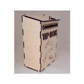 Ahşap Posta Kutusu Tip Box Bahşiş Kutusu Tipbox Kumbara - 3