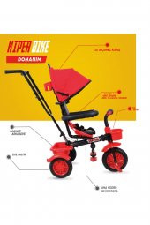 Rival Hiper Bike Ebeveyn Kontrollü 3 Tekerlekli Çocuk Bisikleti RV501 Siyah - 5