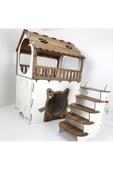 Teras Katlı Kedi Evi - 4