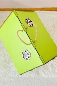 Dekoratif Kedi Evi Teraslı Dublex Yeşil - 5