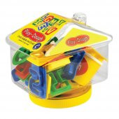 Play Dough EV Kutulu Oyun Hamuru Kalıpları ERN-516 HARFLER KALIP - 1